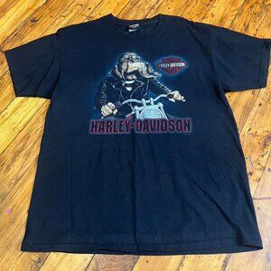 Harley Davidson Men's Black T-shirt
